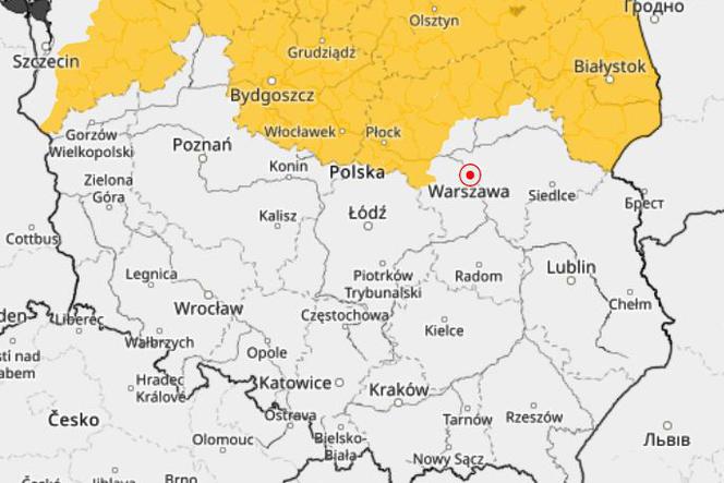 Marznące opady na północy kraju! Sprawdź alerty IMGW 