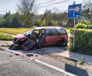 Wypadek w miejscowości Wyżne