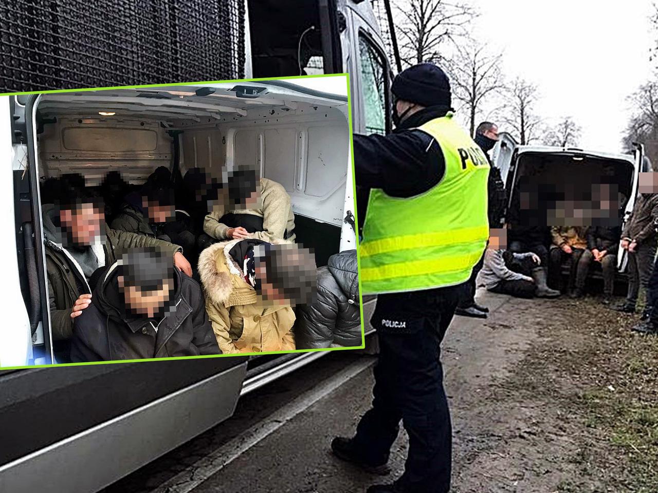 Dostawczym busem przewoził 29 Irakijczyków. Teraz stanie przed sądem