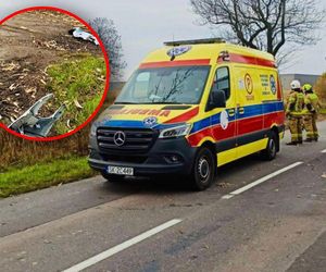 Tragiczny wypadek na Śląsku. Nie żyje motocyklista!