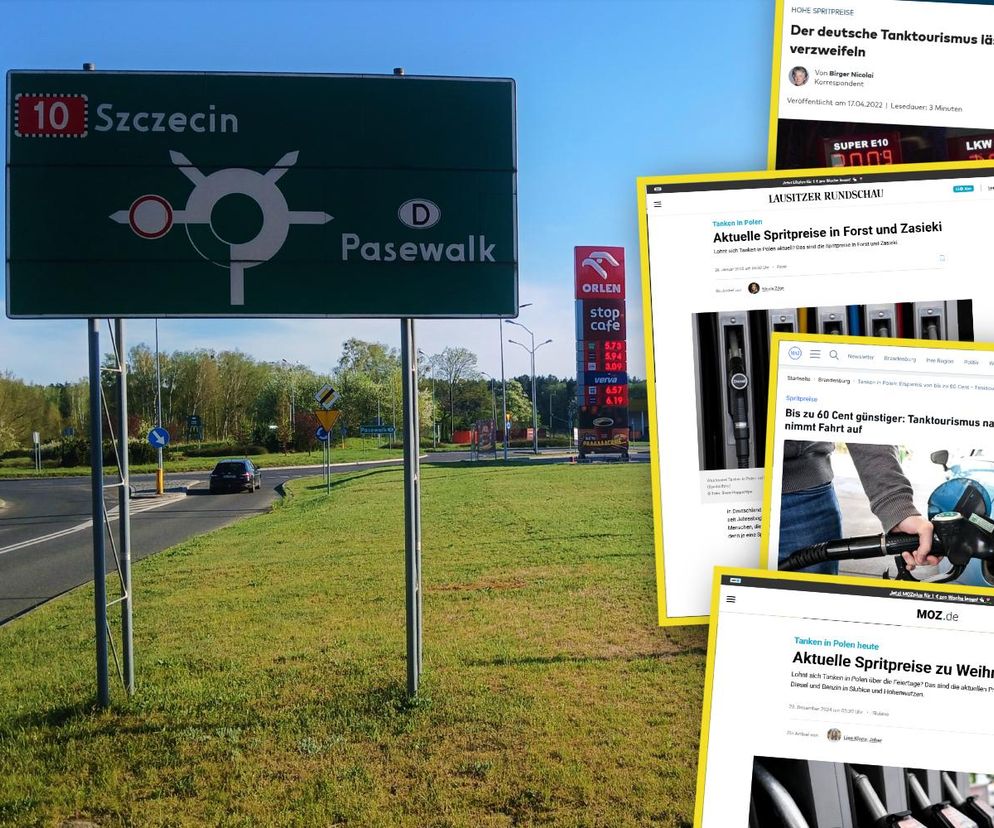 Ceny paliwa w Polsce są dużo niższe niż w Niemczech