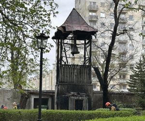 Ktoś podpalił zabytkową drewnianą mającą 208 lat dzwonnicę