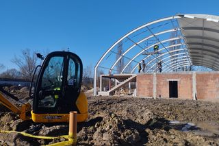 Budowa hali sportowej przy ZSTE w Kaliszu