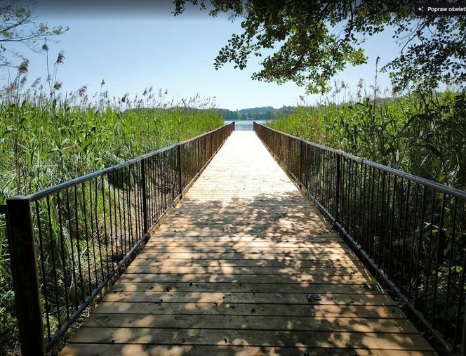 Plaża w Osiecznej przed sezonem letnim 