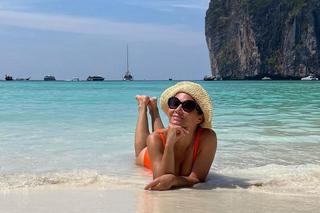 Rajskie kreacje Kingi Rusin. Skąpe bikini to dopiero początek