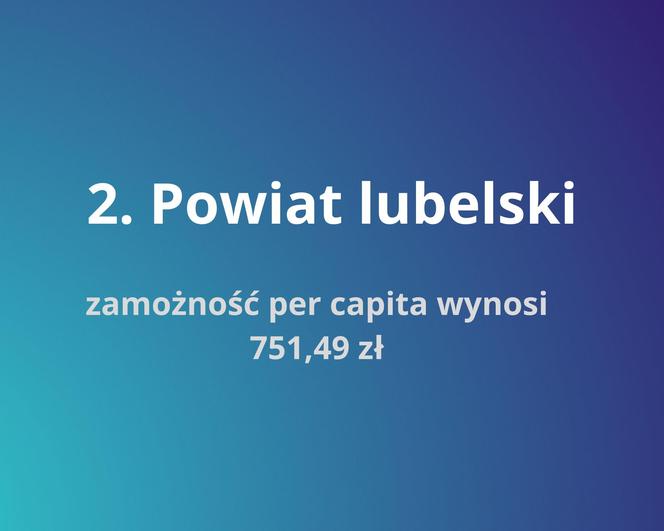 Najbiedniejsze powiaty na Lubelszczyźnie