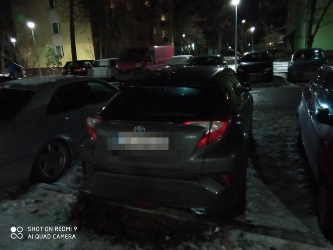 Toyota C-HR skradziona we Włoszech