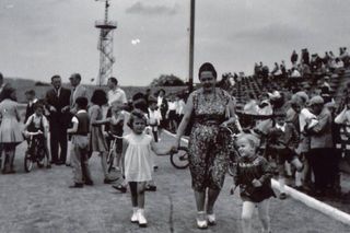 Stadion Błękitnych w latach 60.
