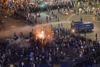 Protest w Rumunii przeciwko rządowi