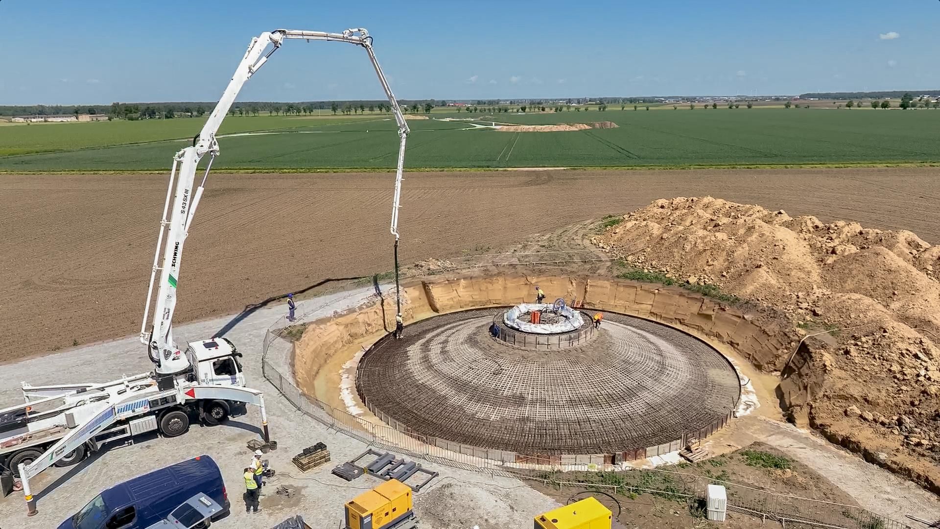 Tauron buduje ogromną farmę wiatrową w Wielkopolsce