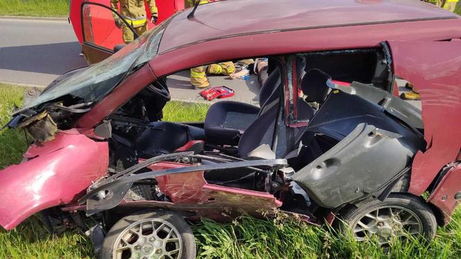 Tragiczny wypadek w Jarocinie. Nie żyje 49-latek! [ZDJĘCIA]