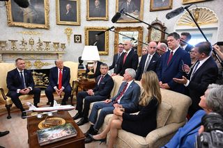 Spotkanie Donalda Trumpa z Karolem Nawrockim w Waszyngtonie