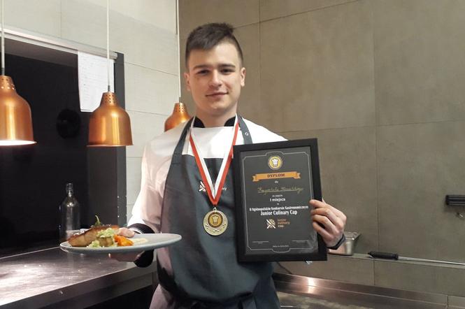 Młody kucharz z Podkarpacia zwycięzcą Junior Culinary Cap!