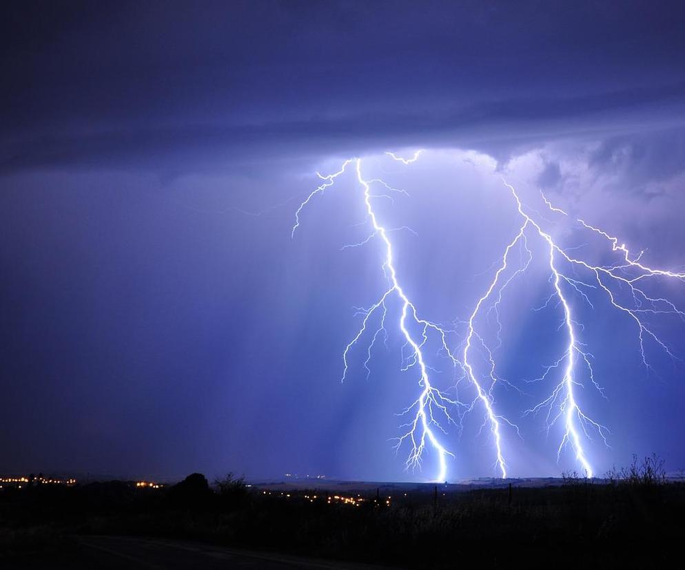 Burze z gradem w Łodzi i regionie