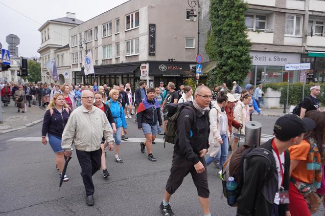 313. Warszawska Pielgzymka Piesza na Jasną Górę - wymarsz z Warszawy