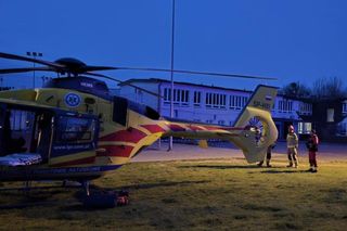 Znaleziono nieprzytomną kobietę. Akcja ratownicza w Wodzisławiu Śląskim