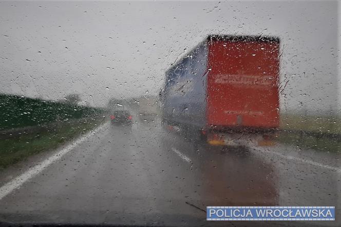 Śmiertelny wypadek na autostradzie A4 pod Wrocławiem