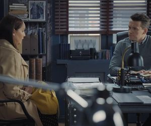 M jak miłość, odcinek 1884. Klientka (Barbara Kubrak), Jakub Karski (Krzysztof Kwiatkowski)