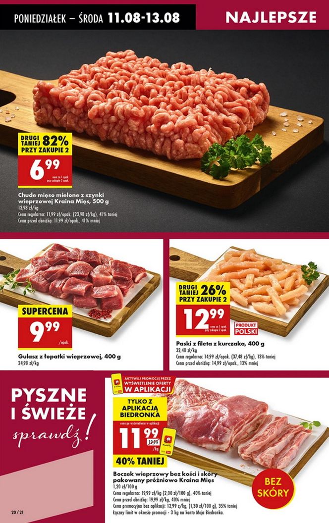  Promocje w Biedronce na długi weekend