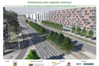 Kilkaset drzew podadzą na Legnickiej i Lotniczej