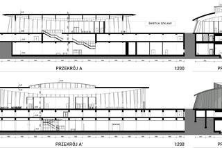 Koncepcja dworca kolejowego w Zgorzelcu. 