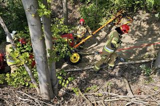 Ciągnik przygniótł 60-latka w lesie! Tragiczna śmierć pod Grudziądzem