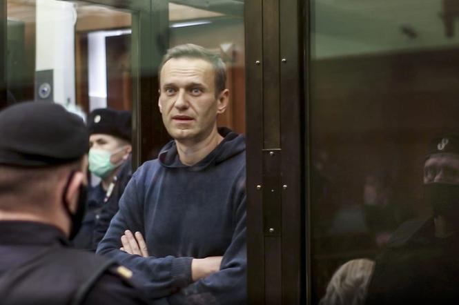 Aleksiej Nawalny w sądzie