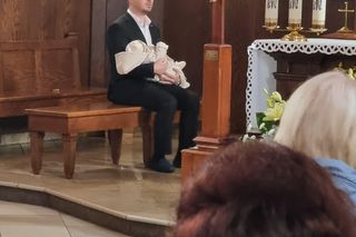 Daniel Martyniuk - chrzciny syna