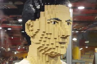 Robert Lewandowski z klocków Lego