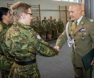 Nowi funkcjonariusze w warmińsko-mazurskiej straży granicznej. Złożyli uroczyste ślubowanie [ZDJĘCIA]