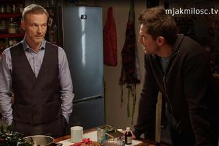 	M jak miłość odc. 1800. Dima (Michaił Pszeniczny), Andrzej Budzyński (Krystian Wieczorek)