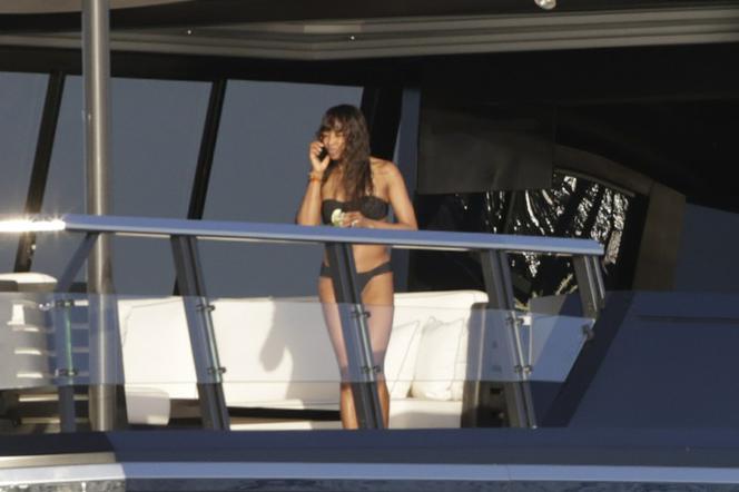 Naomi Campbell na wakacjach