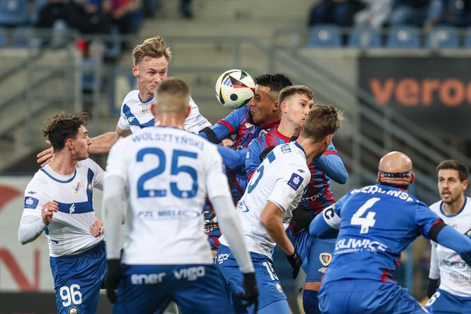 22. kolejka PKO Ekstraklasy - Piast Gliwice podjął Stal Mielec