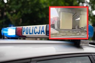 Utrudnienia w ruchu po porannym wypadku na A2. Kierowca trafił do szpitala