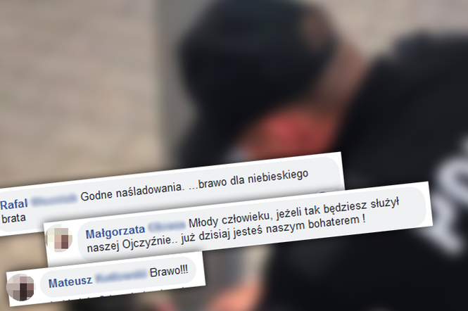 Policjant ze Szczecina podbił Internet