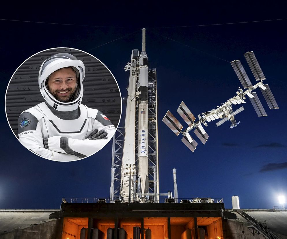 Polak poleciał w kosmos! Kiedy Sławosz Uznański-Wiśniewski dotrze na Międzynarodową Stację Kosmiczną? ZAPIS RELACJI
