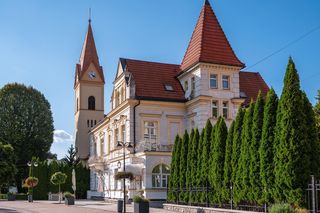 Sanatorium Machnáč w Trenczyńskich Cieplicach