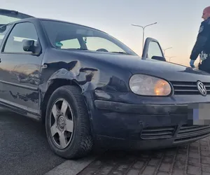 Pościg na ulicach Koszalina. Potrącił policjanta i uciekł na cmentarz