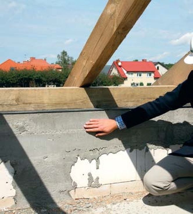 Ściana kolankowa na poddaszu użytkowym