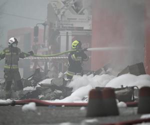 Służby ostrzegają! Alarmowy poziom amoniaku w związku z pożarem w Krośnie