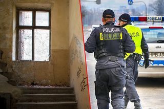 Noworodek znaleziony w pustostanie! Nietrzeźwych rodziców zabrała policja. Byli poszukiwani