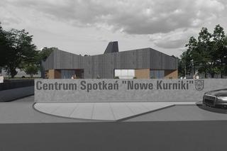Projekt koncepcyjny architektoniczny Centrum Spotkań „Nowe Kurniki” w Wałbrzychu.