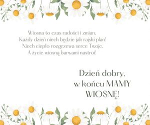 Dzień wiosny - kartki z życzeniami