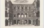 Palazzo Farnese w Rzymie, 1560, rytownik nieznany