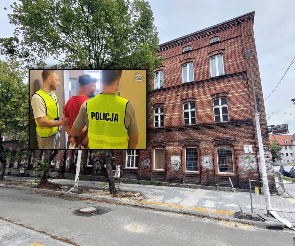 Horror na imprezie. Krystian został znienacka skatowany. Bandzior skakał mu po głowie