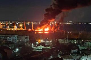 Wybuchy na Krymie! Ukraiński atak na Flotę Czarnomorską. Ewakuacja mieszkańców