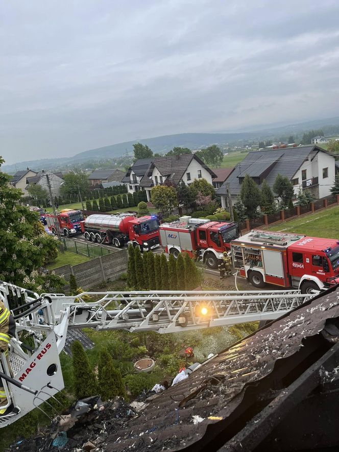 Pożar w Bostowie