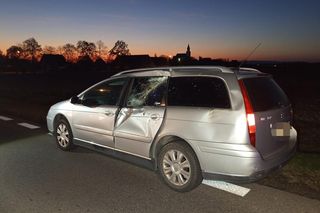 Śmiertelny wypadek pod Dzierżoniowem. Nie żyją 37- i 60-latek [ZDJĘCIA].