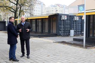 Zbudowali kontenery dla handlarzy, nikt nie chce z nich korzystać. Co poszło nie tak z Centrum Lokalnym Kamionek?