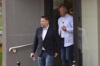 Marcin Kierwiński po jogurt z ochroną